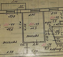 2-комн. ЛЕНИНСКИЙ, эт. 5/5, 51,2 м², Ечина, 8