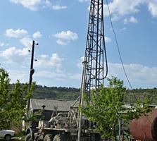 Буровая установка УРБ-2.5, для бурения глубоких артезианских скважин.