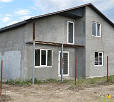 1,5-эт. новый дом, 160 м2 на 4 сотках, с. Чореску, 300 м от трассы