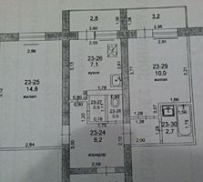 2-комнатная на Борисовке ул. Полоза, 16. Этаж 2/5 Общая площадь 47,8 м²