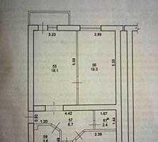 Продается 3-х комнатная квартира в п. Красное Слободзейского района