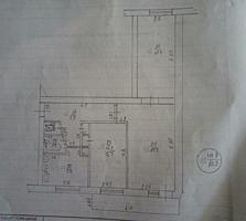 Трехкомнатная квартира, центр, ул. Победа 24, 3 этаж 17 000 у. торг