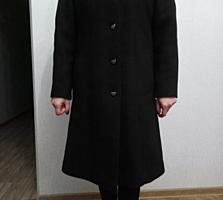 Шерстяное пальто зимнее новое, джинсы Мом разм S