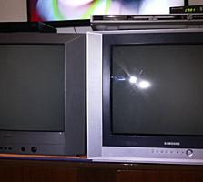 Продам телевизоры Самсунг и КЕС размеры экрана 42х32 см. с пультами по