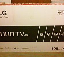 ТВ жк LG в идеале. 43"UHD. 4K. smart
