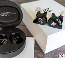 Беспроводные Bluetooth наушники KZ SA08 с зарядным боксом