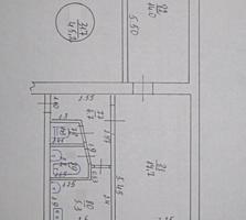 Двухкомнатная в центре 58 М. 2, ул. Гвардейская №14, 1-этаж/5, 15000$
