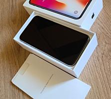 Apple iPhone X 64 Гб Белый (Коробка, Блок, Кабель)