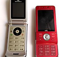 Motorola W375, Sony Ericsson W910i, Sony Ericsson K800i