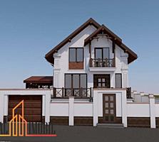 Se vinde casă cu 2 etaje în stil modern, amplasată în sectorul ...