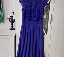 Платье длинное в пол, размер 48