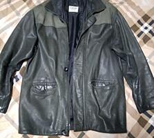 Продам кожаную куртку 54-56 размер