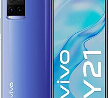 VIVO Y21 V2111 4/64 как новый коробка 18 ватт зарядка