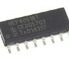 Микросхема HEF4051BT.