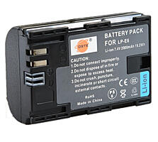 Аккумулятор DSTE LP-E6 для фото-видео Canon 2600 mAh