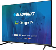 Стильный безрамочный телевизор Blaupunkt 55UGC6000 Google TV!