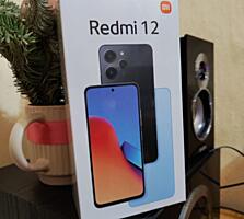 Сяоми Redmi 12, 4/128GB, новый в упаковке, черный цвет