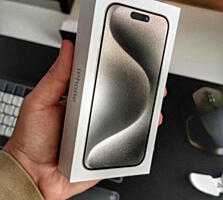 новый iPhone 15 PRO 256gb “ Natural Titanium “ ГАРАНТИЯ!
