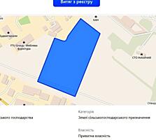 Продам участок 3.05 Гектара на Киевской.