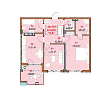 Se vinde apartament cu 2 camere, Complexul Grenoble Residence, ...