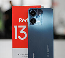 Новый, в упаковке телефон Redmi 13С, 6+2Гб/128Гб, 90 Гц, синий