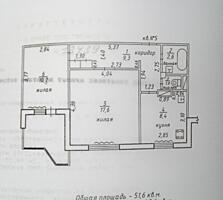2-комнатная квартира на Западном, Шериф, Медин, 2/10 эт., 143 серия.