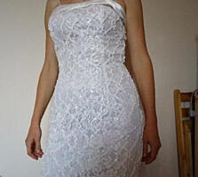 Свадебное/вечернее/выпускное платье р. 44-46