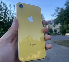 iPhone XR идеал 128GB Yellow(весь комплект)