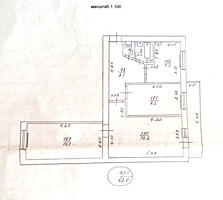 Трехкомнатная 62 м2, в центре, ул. Гвардейская 30, 5эт. /5, 16000$