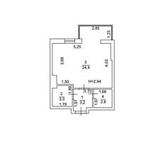 Продам квартиру 34 кв. м., 11/11, новый дом, жк Бисквитный.