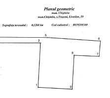 Spre vînzare lot de teren pentru construcții, amplasat în s. Truseni, 