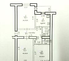 Трехкомнатная квартира 61 м2, ул. Куйбышева 20, 3 эт. /5, 22000$