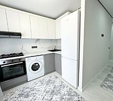 Sec. Riscani! Apartament cu 2 camere + living! Euroreparate, 48mp,