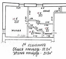 Продам 1-комнатную квартиру