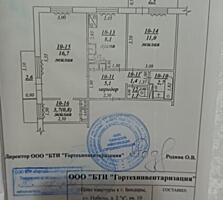 Продам большую двухкомнатную квартиру 3/9