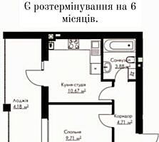 продаж 1-к квартира Бучанський, Гостомель, 30000 $