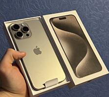 Новый-iPhone 15 Pro Max Natural Titanium/ Гарантия 2 года от магазина!