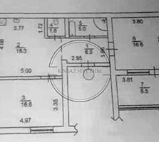 Продается раздельная 2-х к.кв. по ул. Лютневая 1-1а, 72/33/18 кв. м, .