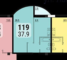 7656. Предлагаем к продаже 1-комнатную квартиру ...