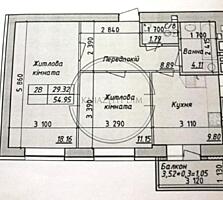 Продажа 2-х комнатной квартиры в новостройке 55 м2 ЖК &quot;Квартал&qu