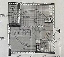 Продаж 1 кімнатна квартира в ЖК Причал 8 в Дарницькому районі за ...