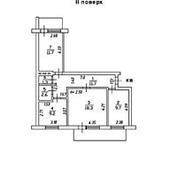 23290. Продам 3-х комнатную квартиру в кирпичном ...