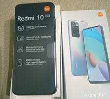 Сяоми Redmi 10, 6+2/128, новый в упаковке, цвет графит, VoLTE.