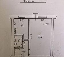 Продам квартиру 28.6, 9/9, ул. Кордонная/район Ивановского моста.
