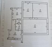 3-х комнатная квартира 2/6. Общая площадь 100 кв. м. Балка, Тридцатый