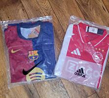 Футболки FC Barcelona, FC Ajax. Оригинал.