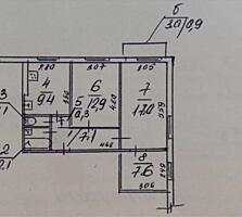 Продается 3 комнатная квартира на Электронной