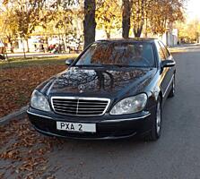 Mercedes S-класс, W220. 3,2 дизель. Нейтральные номера