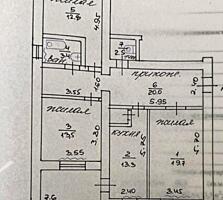 Продается 3КОМ Чешка в Центре р-н 9шк с кухней 13м2