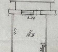 Комната в общежитии в Тирасполе с балконом